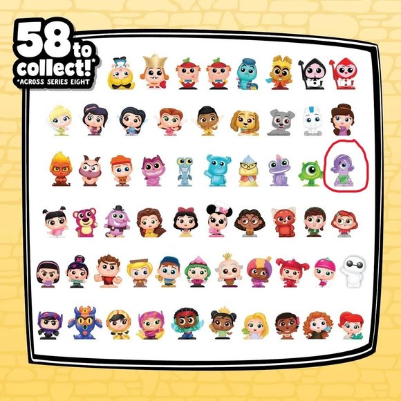 Disney Doorables Series 8: Celia from Monsters, Inc. (ULTRA RARE) - Picture 2 of 2